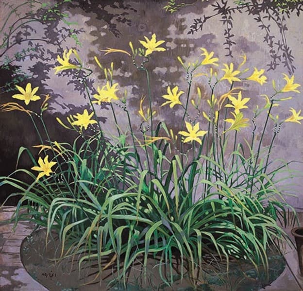 Day Lilies by Ijaz ul Hassan